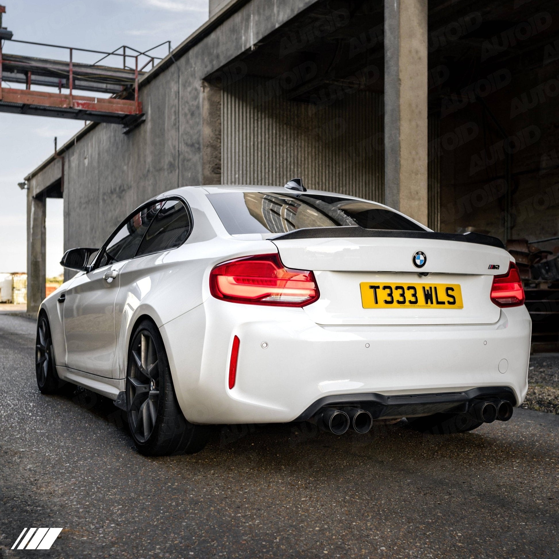 BMW M2 F87 & 2 Series F22 Carbon Fibre CS Rear Spoiler (2014 - 2021) - Evolve Automotive