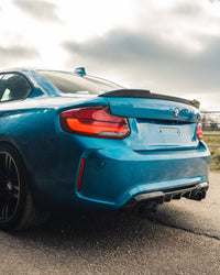 BMW M2 F87 & 2 Series F22 Pre-preg Carbon Fibre CS Rear Spoiler Pro by FORM (2014-2021) - Evolve Automotive