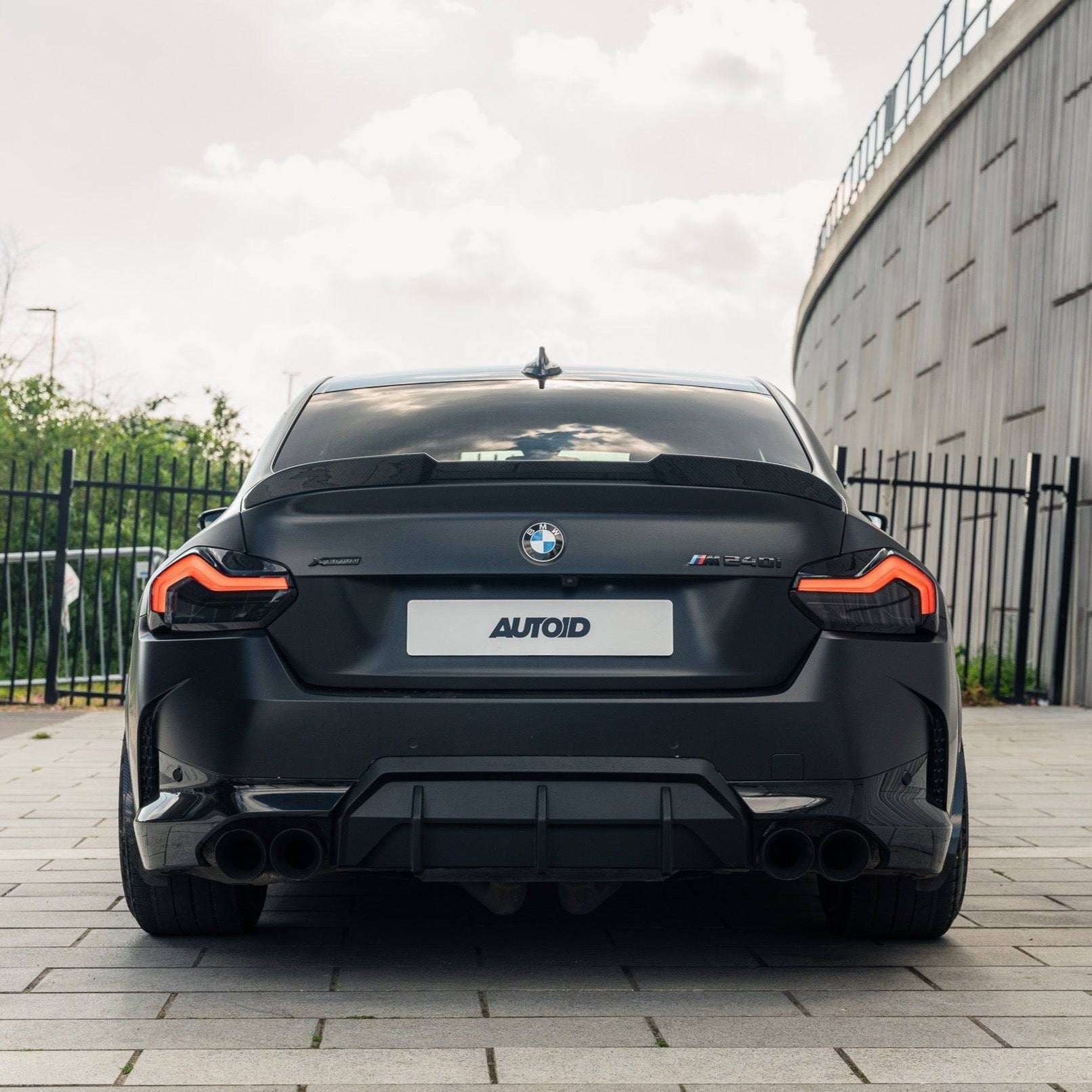 BMW M2 G87, 2 Series & M240i G42 Pre - preg Carbon Fibre ID - 01 Rear Spoiler by Trevora (2021+) - Evolve Automotive