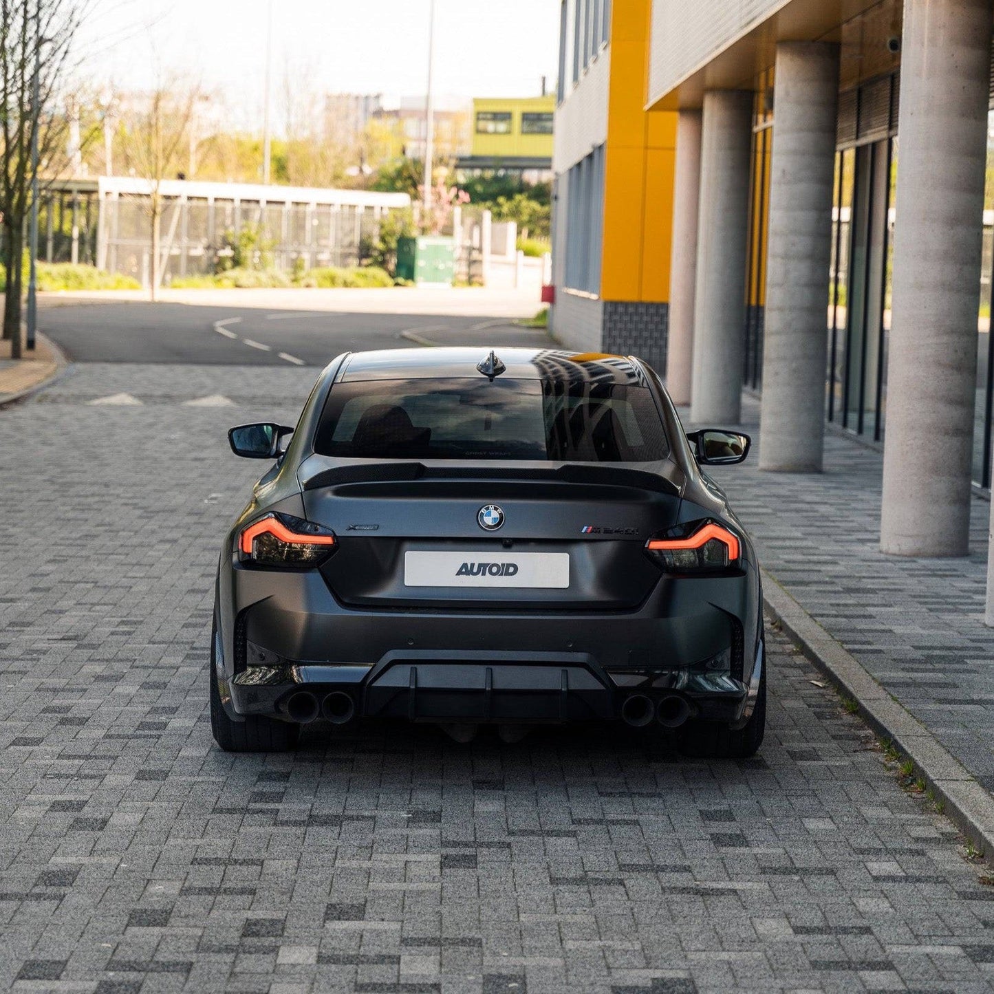 BMW M2 G87, 2 Series & M240i G42 Pre - preg Carbon Fibre ID - 01 Rear Spoiler by Trevora (2021+) - Evolve Automotive