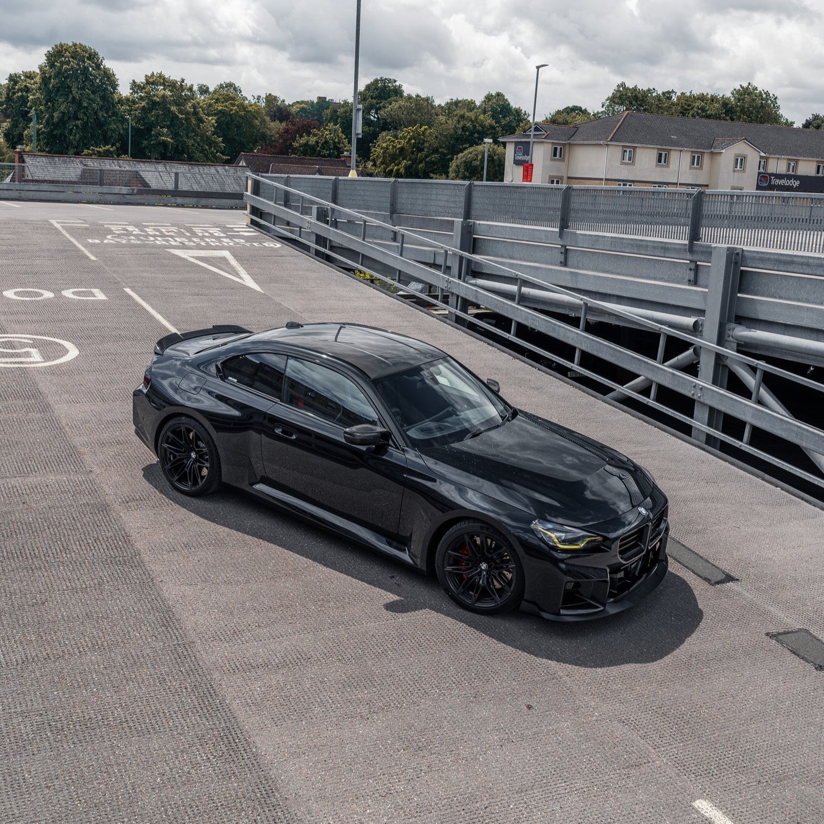 BMW M2 G87, 2 Series & M240i G42 Pre - preg Carbon Fibre ID - 01 Rear Spoiler by Trevora (2021+) - Evolve Automotive