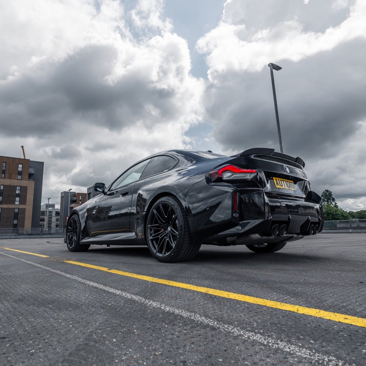BMW M2 G87, 2 Series & M240i G42 Pre - preg Carbon Fibre ID - 01 Rear Spoiler by Trevora (2021+) - Evolve Automotive