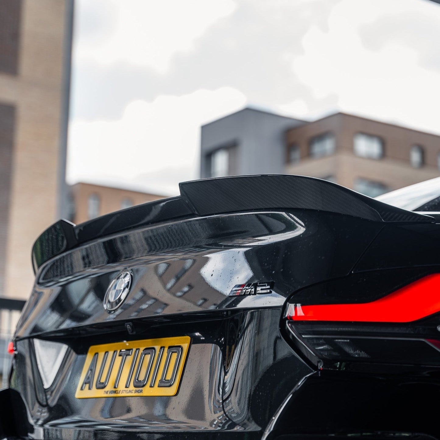 BMW M2 G87, 2 Series & M240i G42 Pre - preg Carbon Fibre ID - 01 Rear Spoiler by Trevora (2021+) - Evolve Automotive
