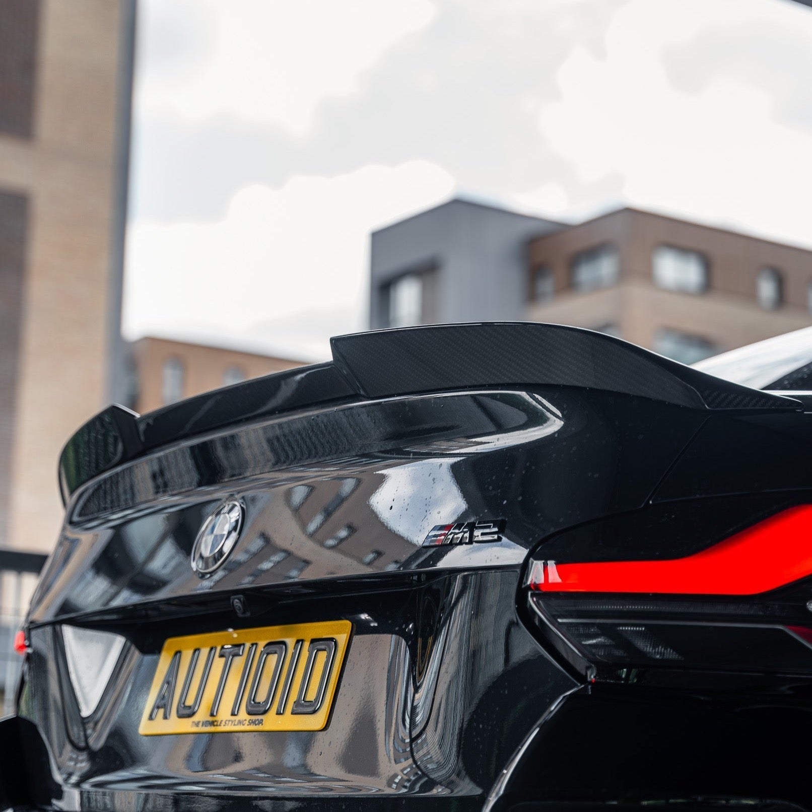BMW M2 G87, 2 Series & M240i G42 Pre - preg Carbon Fibre ID - 01 Rear Spoiler by Trevora (2021+) - Evolve Automotive