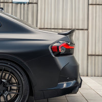 BMW M2 G87, 2 Series & M240i G42 Pre - preg Carbon Fibre ID - 01 Rear Spoiler by Trevora (2021+) - Evolve Automotive