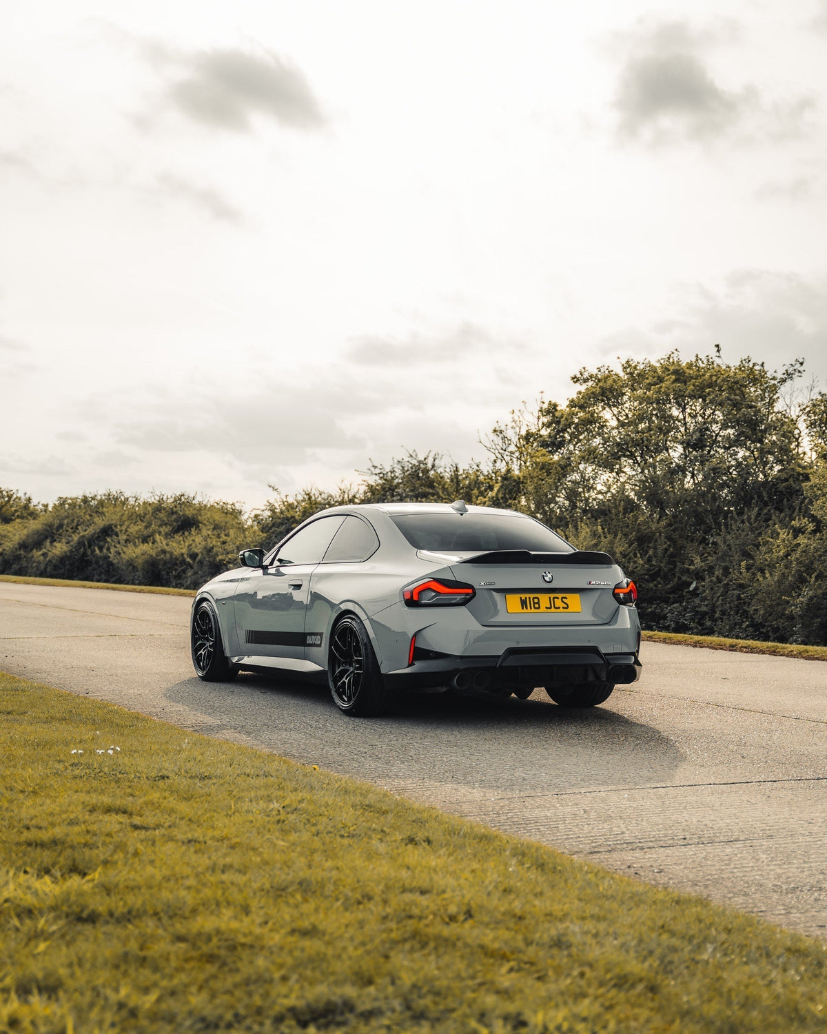 BMW M2 G87, 2 Series & M240i G42 Pre-preg Carbon Fibre Rear Spoiler by FORM (2021+) - Evolve Automotive