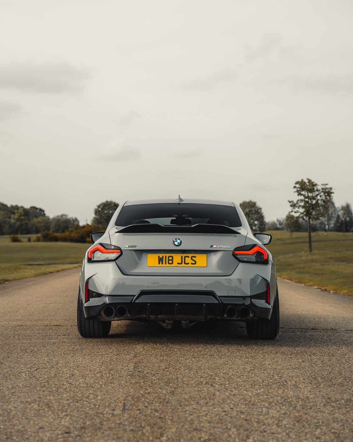BMW M2 G87, 2 Series & M240i G42 Pre-preg Carbon Fibre Rear Spoiler by FORM (2021+) - Evolve Automotive