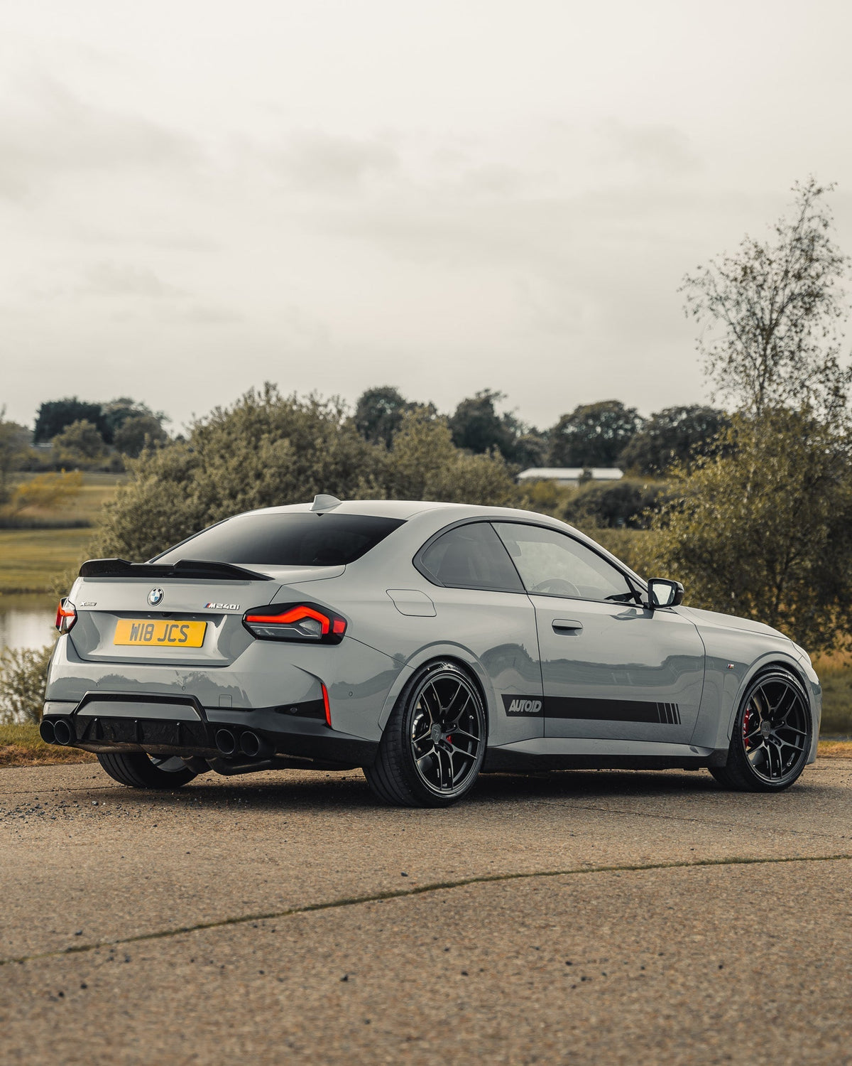 BMW M2 G87, 2 Series & M240i G42 Pre-preg Carbon Fibre Rear Spoiler by FORM (2021+) - Evolve Automotive