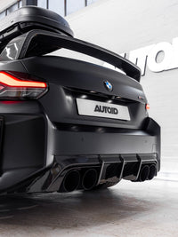 BMW M2 G87, 2 Series & M240i G42 Pre-Preg Carbon Fibre Rear Wing by FORM (2022+) - Evolve Automotive