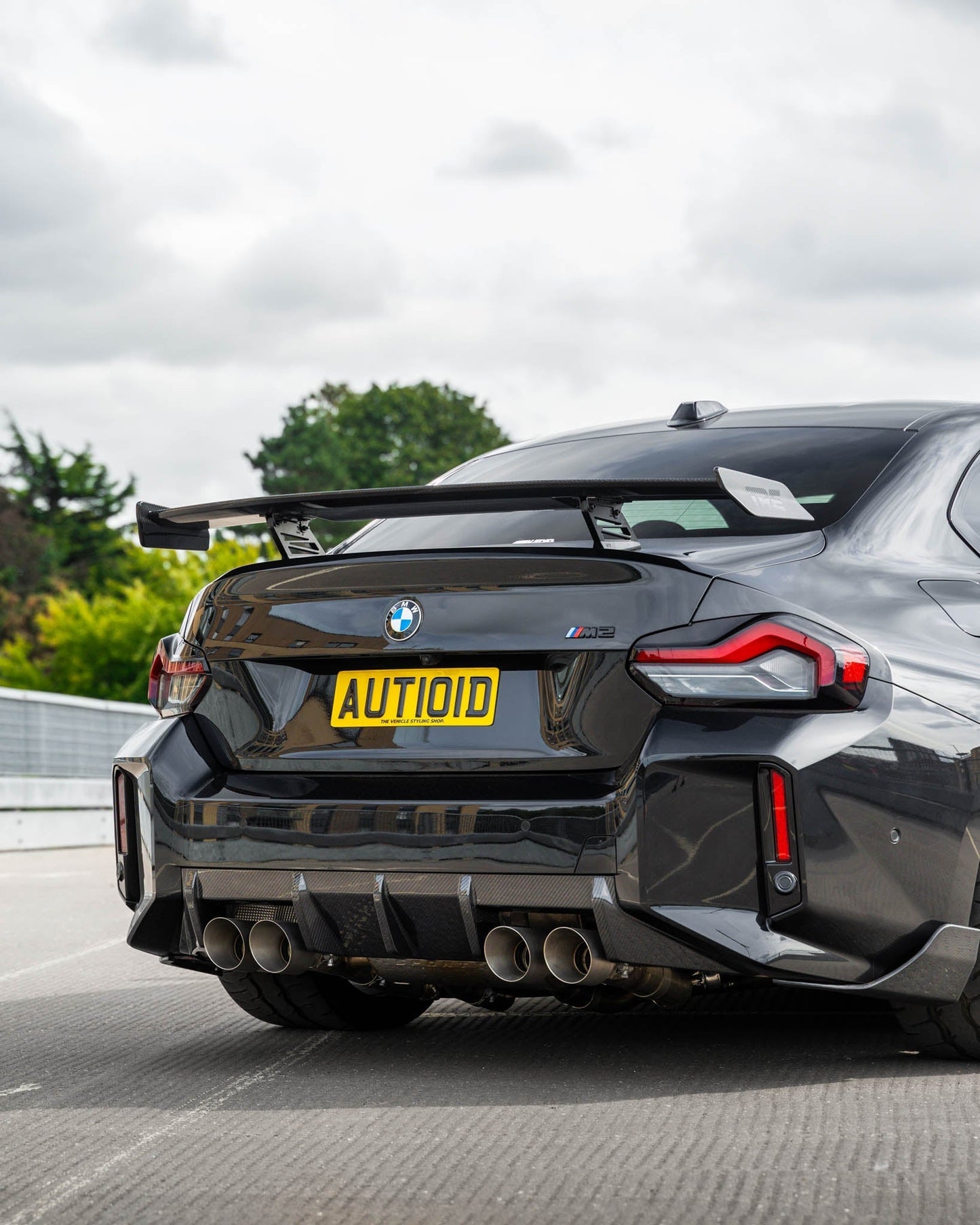 BMW M2 G87, 2 Series & M240i G42 TR87 Pre - Preg Carbon Fibre Rear Wing by Trevora (2022+) - Evolve Automotive
