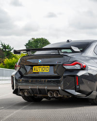BMW M2 G87, 2 Series & M240i G42 TR87 Pre - Preg Carbon Fibre Rear Wing by Trevora (2022+) - Evolve Automotive