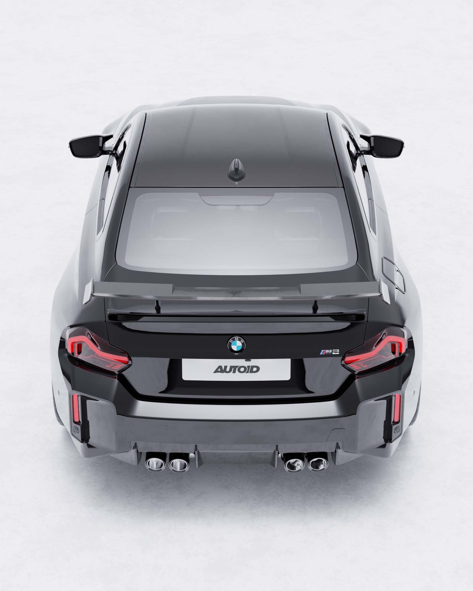 BMW M2 G87, 2 Series & M240i G42 TR87 Pre - Preg Carbon Fibre Rear Wing by Trevora (2022+) - Evolve Automotive