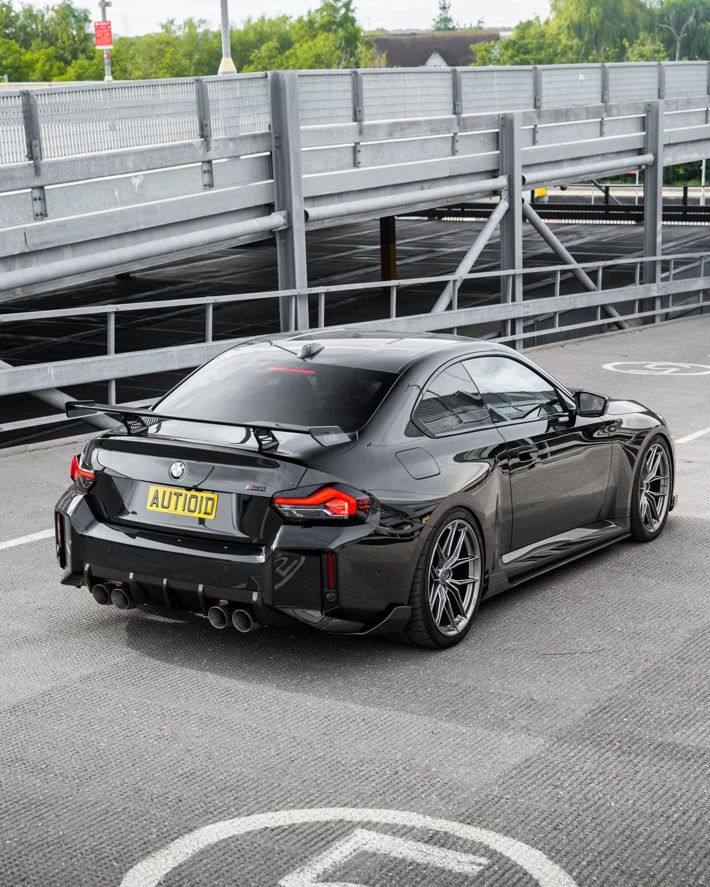 BMW M2 G87, 2 Series & M240i G42 TR87 Pre - Preg Carbon Fibre Rear Wing by Trevora (2022+) - Evolve Automotive