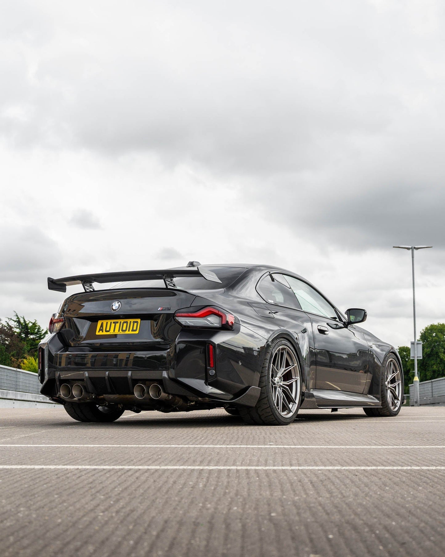 BMW M2 G87, 2 Series & M240i G42 TR87 Pre - Preg Carbon Fibre Rear Wing by Trevora (2022+) - Evolve Automotive