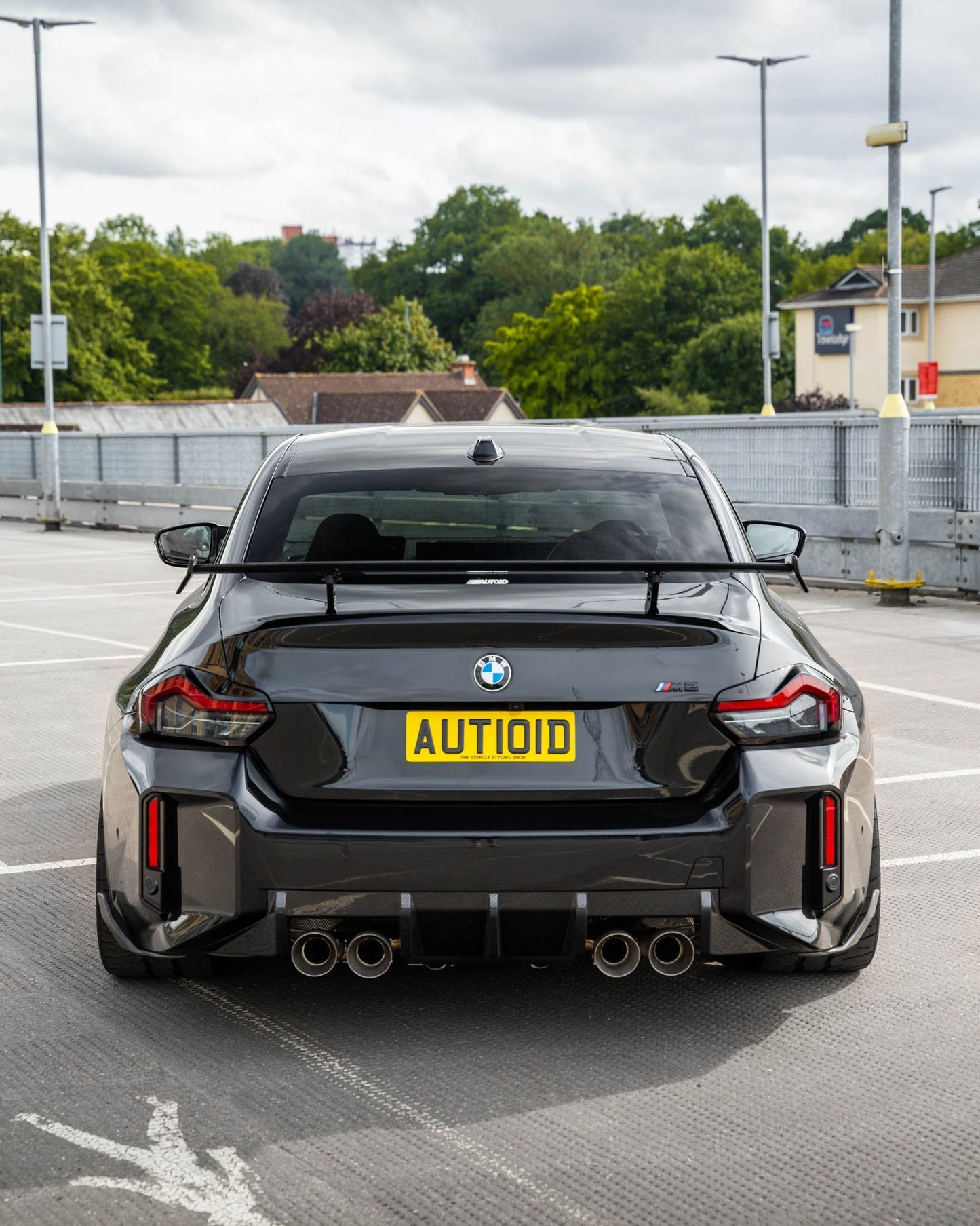 BMW M2 G87, 2 Series & M240i G42 TR87 Pre - Preg Carbon Fibre Rear Wing by Trevora (2022+) - Evolve Automotive