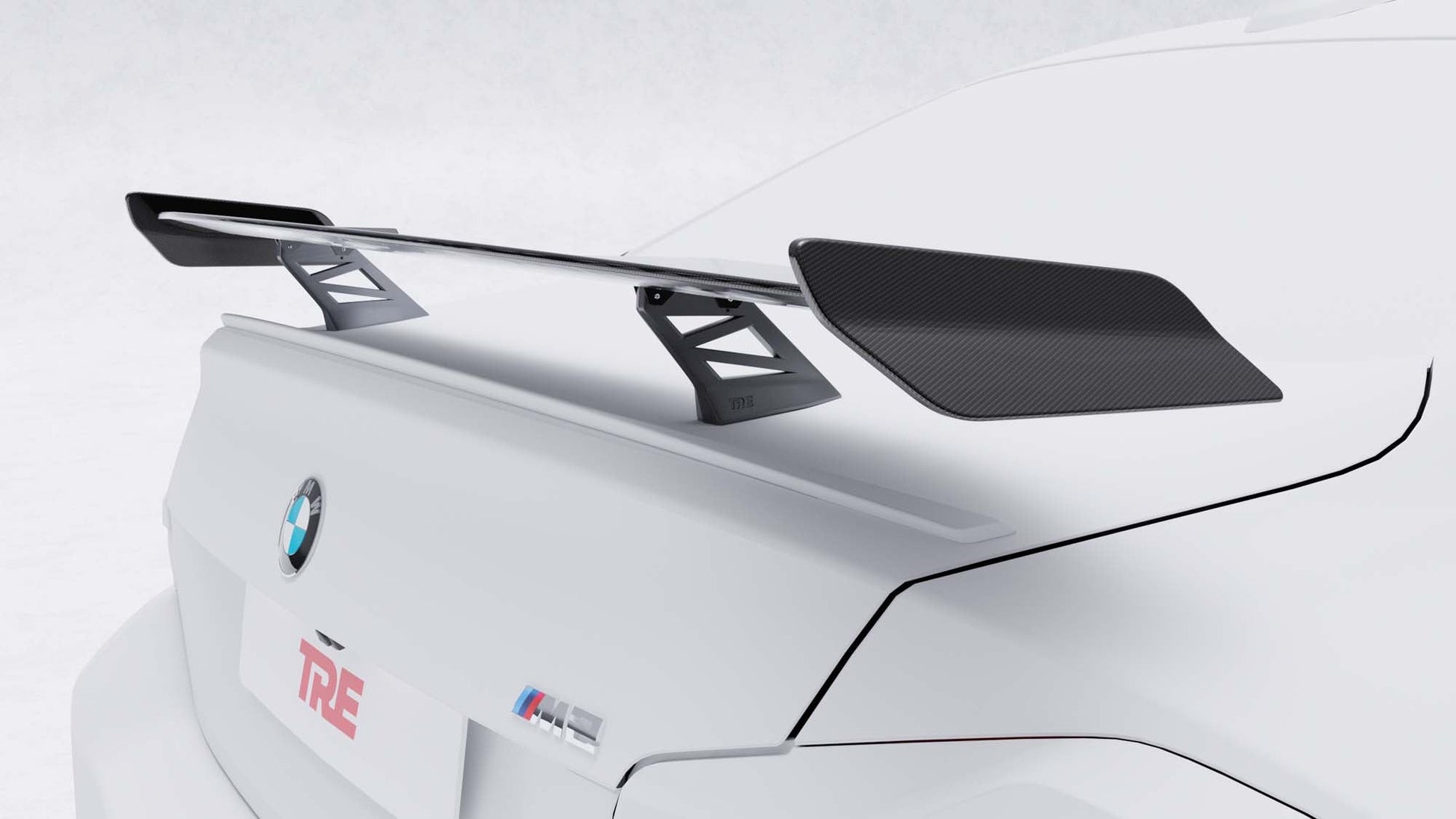 BMW M2 G87, 2 Series & M240i G42 TR87 Pre - Preg Carbon Fibre Rear Wing by Trevora (2022+) - Evolve Automotive