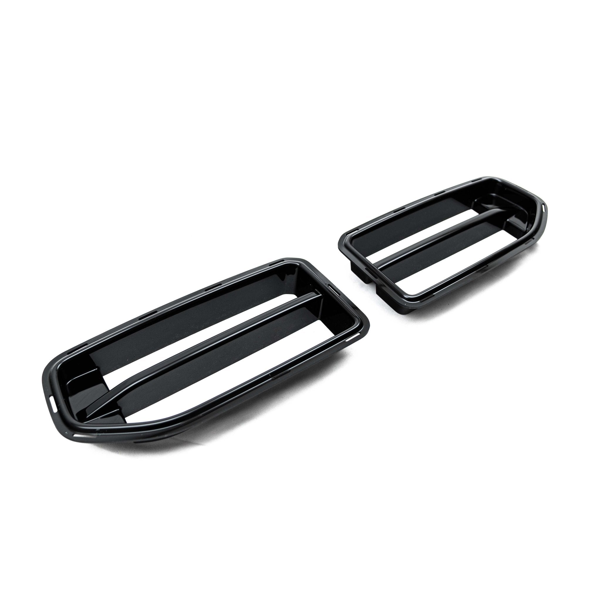 BMW M2 G87 EVO - S Gloss Black Front Grilles by ZAERO (2023+) - Evolve Automotive
