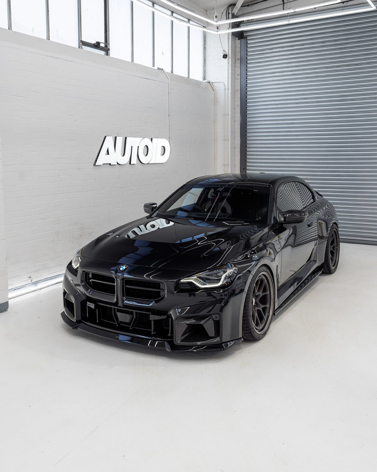 BMW M2 G87 EVO - S Gloss Black Front Grilles by ZAERO (2023+) - Evolve Automotive