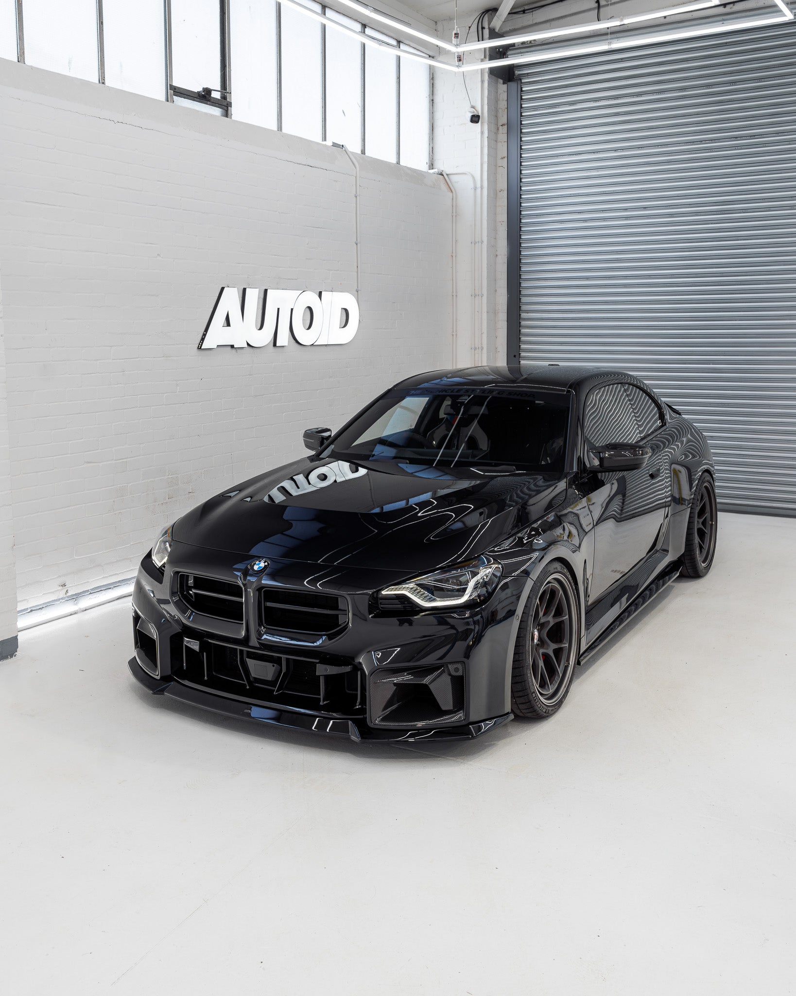 BMW M2 G87 EVO - S Gloss Black Front Grilles by ZAERO (2023+) - Evolve Automotive