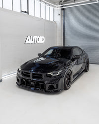 BMW M2 G87 EVO - S Gloss Black Front Grilles by ZAERO (2023+) - Evolve Automotive
