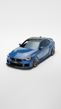 BMW M2 G87 EVO - S Gloss Black Front Grilles by ZAERO (2023+) - Evolve Automotive