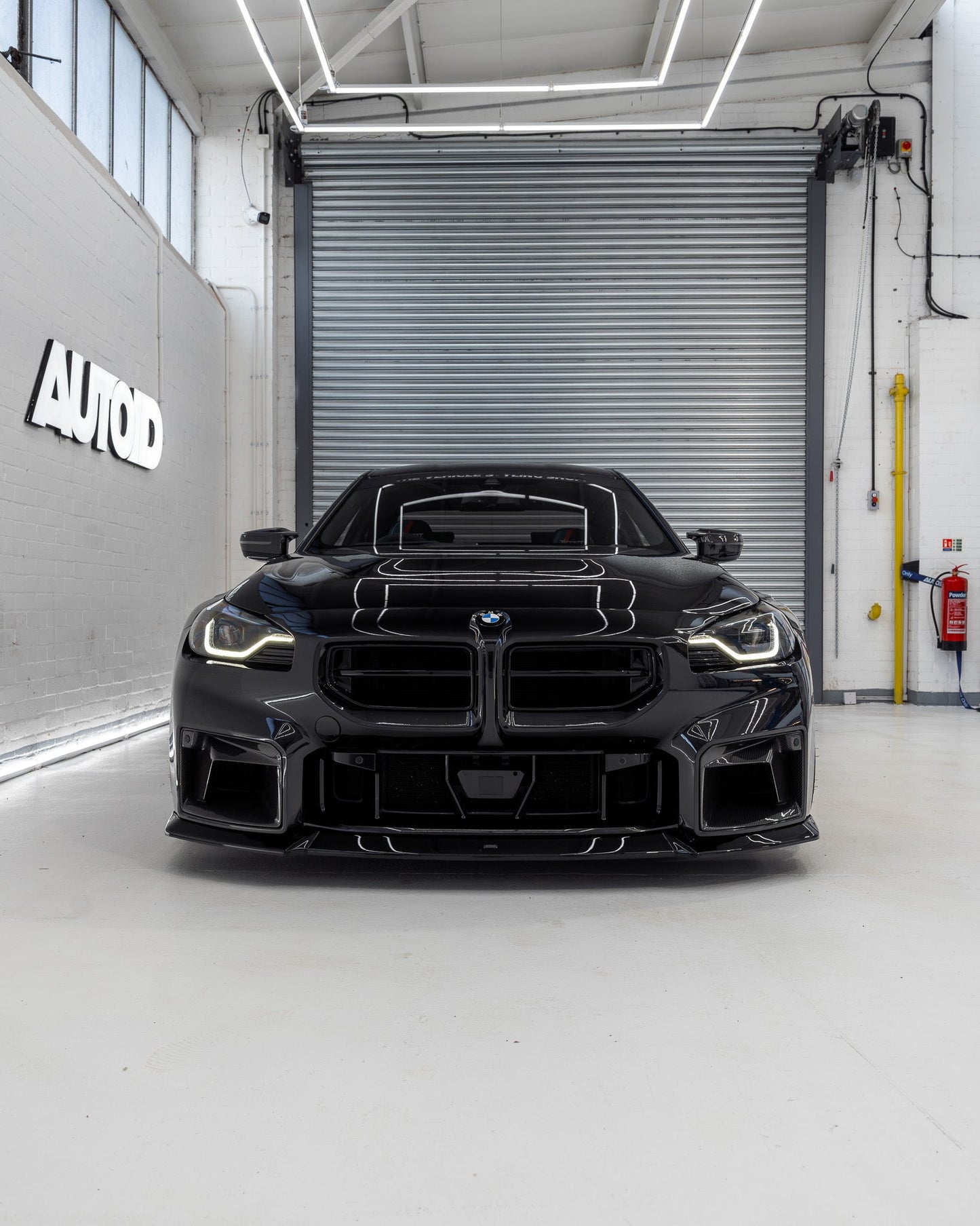 BMW M2 G87 EVO - S Gloss Black Front Grilles by ZAERO (2023+) - Evolve Automotive