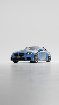 BMW M2 G87 EVO - S Gloss Black Front Grilles by ZAERO (2023+) - Evolve Automotive