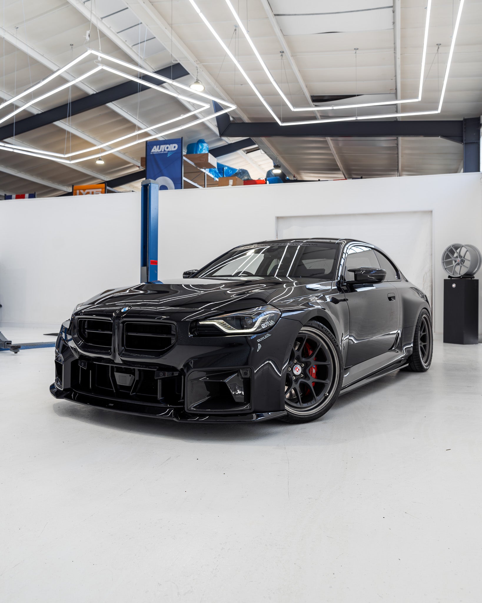 BMW M2 G87 EVO - S Gloss Black Front Grilles by ZAERO (2023+) - Evolve Automotive