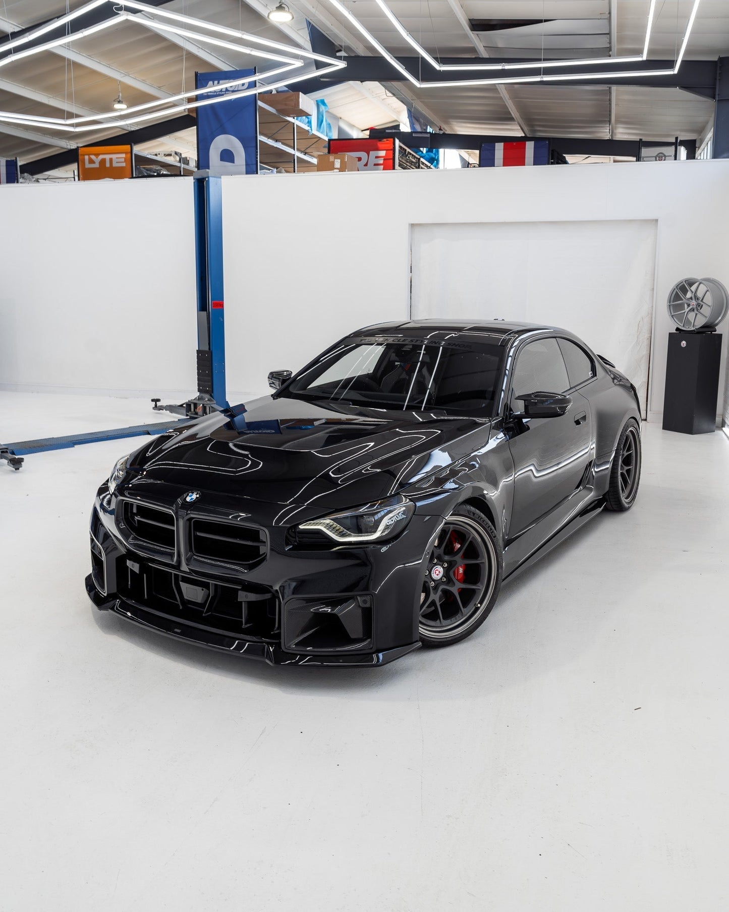 BMW M2 G87 EVO - S Gloss Black Front Grilles by ZAERO (2023+) - Evolve Automotive