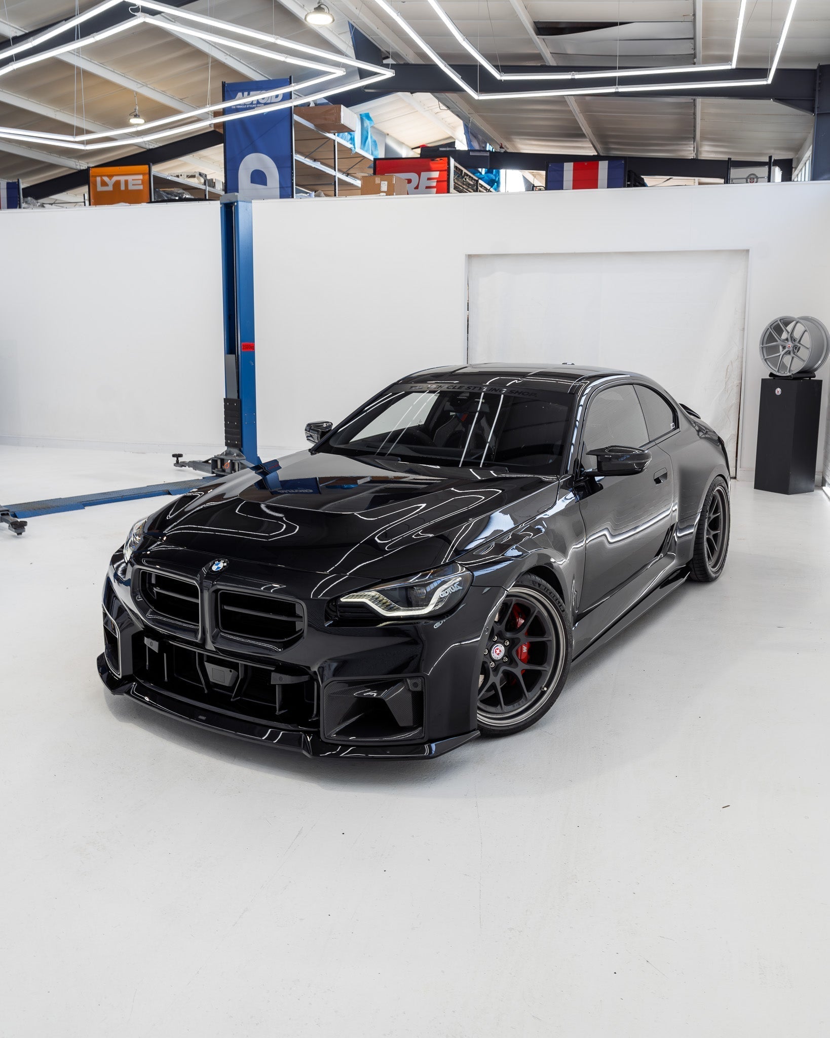 BMW M2 G87 EVO - S Gloss Black Front Grilles by ZAERO (2023+) - Evolve Automotive