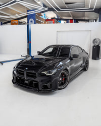 BMW M2 G87 EVO - S Gloss Black Front Grilles by ZAERO (2023+) - Evolve Automotive