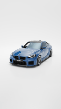 BMW M2 G87 EVO - S Gloss Black Front Grilles by ZAERO (2023+) - Evolve Automotive