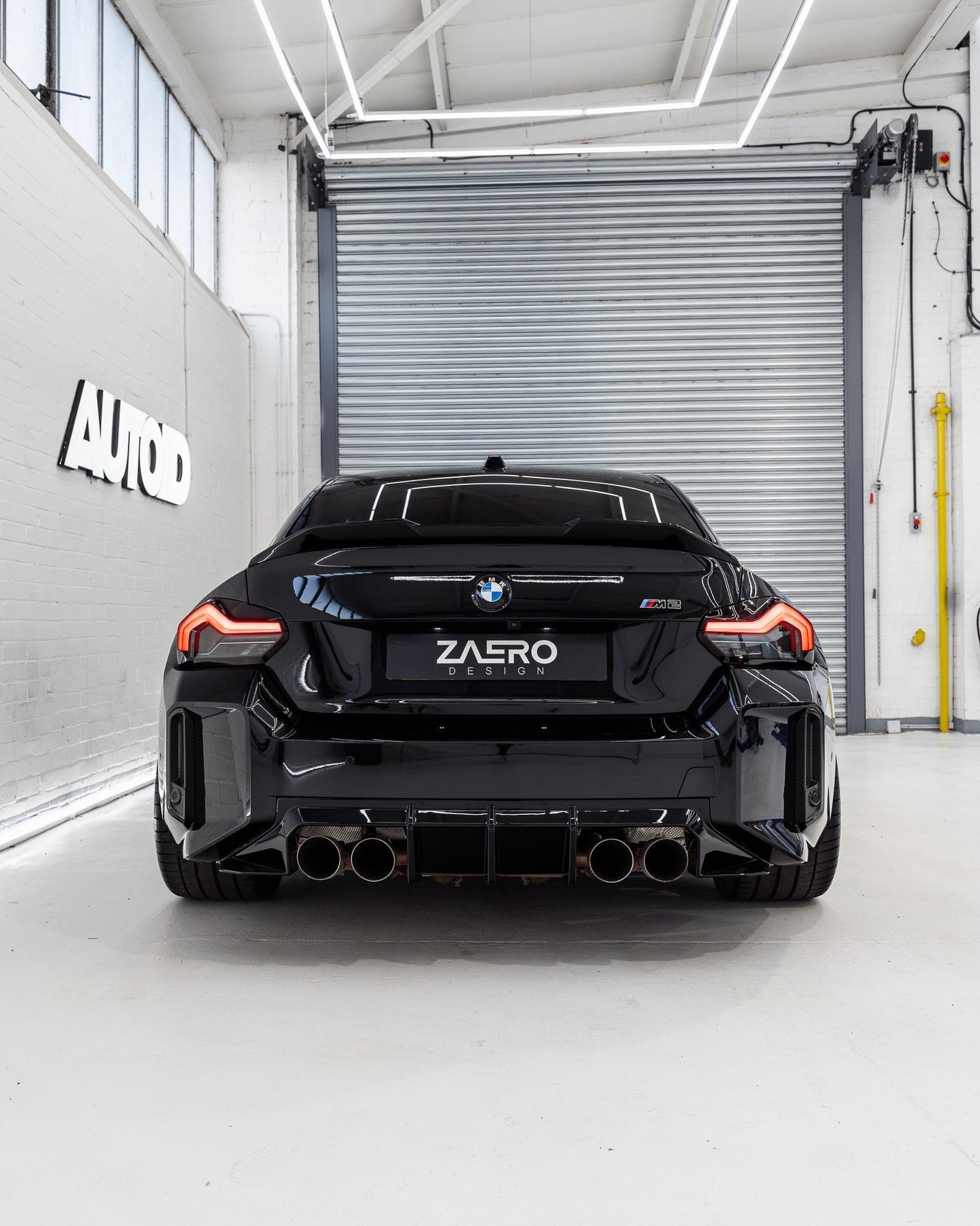 BMW M2 G87 EVO - S Gloss Black Rear Diffuser by ZAERO (2023+) - Evolve Automotive