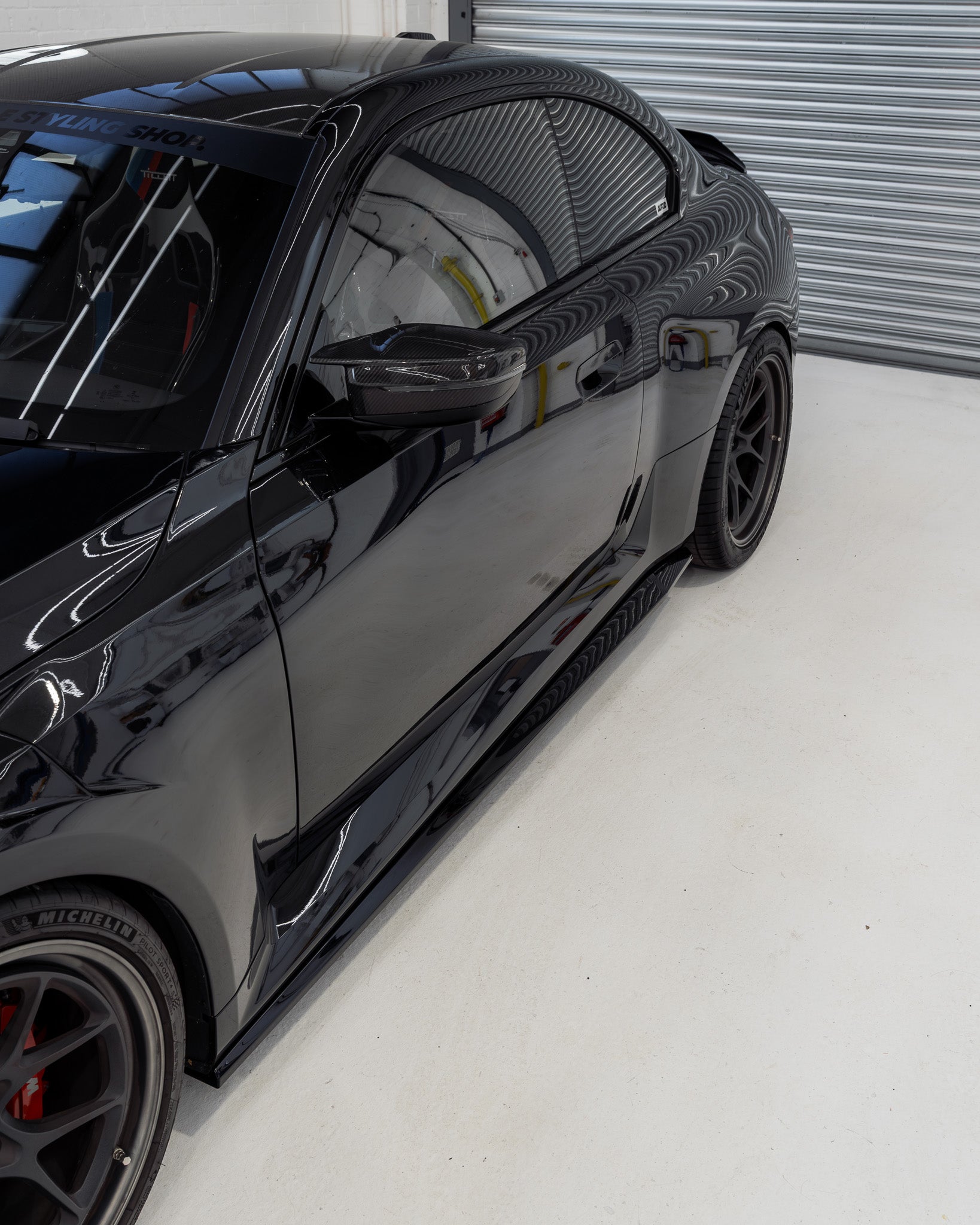 BMW M2 G87 EVO - S Gloss Black Side Skirts by ZAERO (2023+) - Evolve Automotive