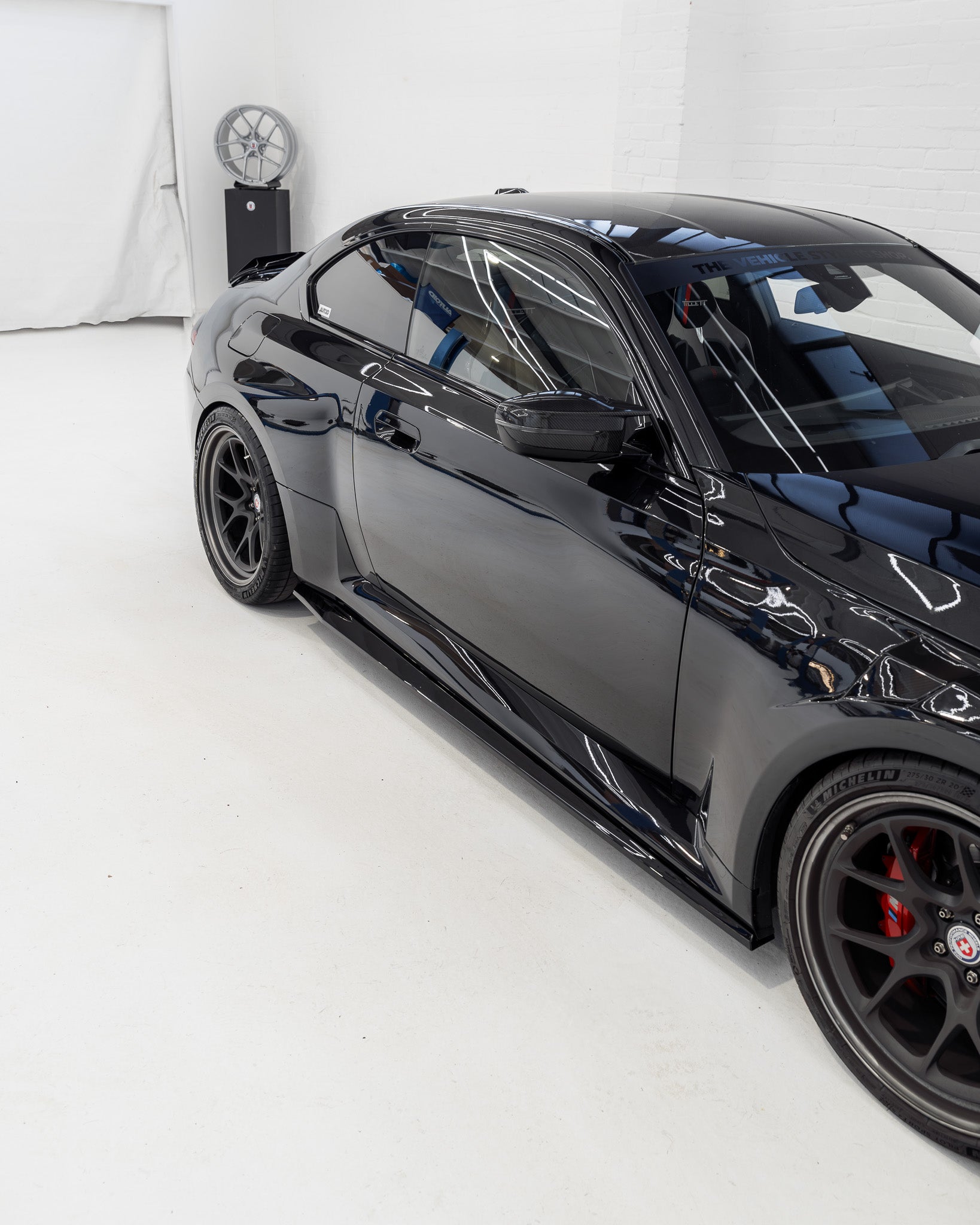 BMW M2 G87 EVO - S Gloss Black Side Skirts by ZAERO (2023+) - Evolve Automotive
