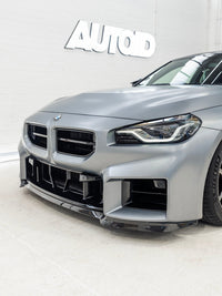 BMW M2 G87 Pre-Preg Carbon Fibre CS Front Splitter Pro by FORM (2023+) - Evolve Automotive