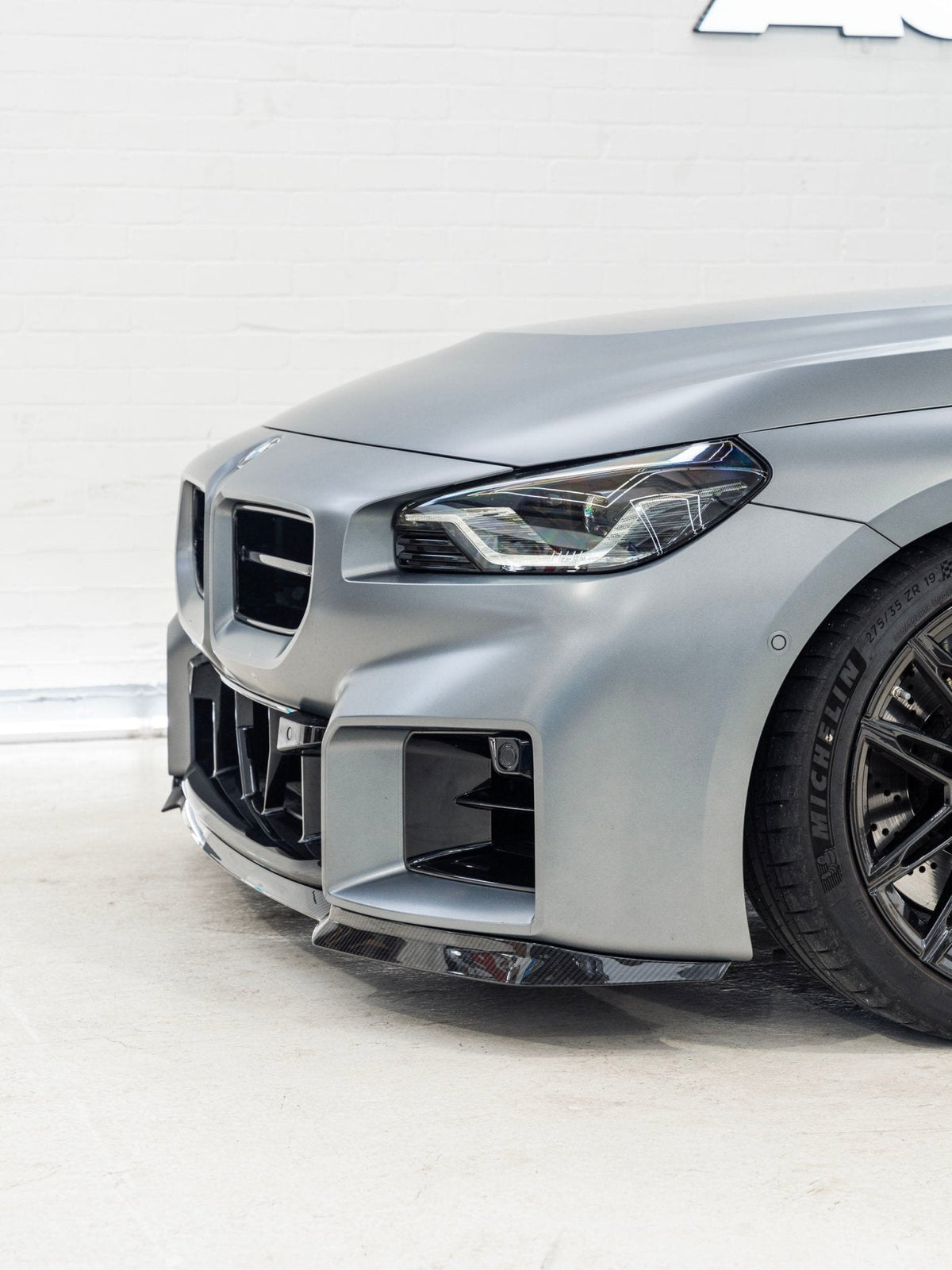 BMW M2 G87 Pre-Preg Carbon Fibre CS Front Splitter Pro by FORM (2023+) - Evolve Automotive