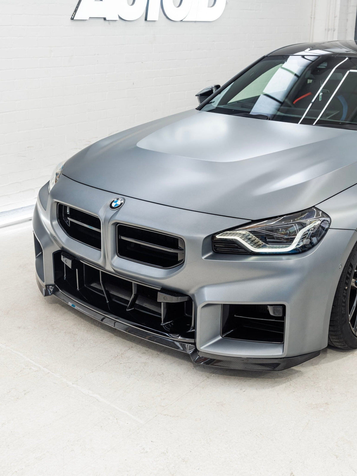 BMW M2 G87 Pre-Preg Carbon Fibre CS Front Splitter Pro by FORM (2023+) - Evolve Automotive