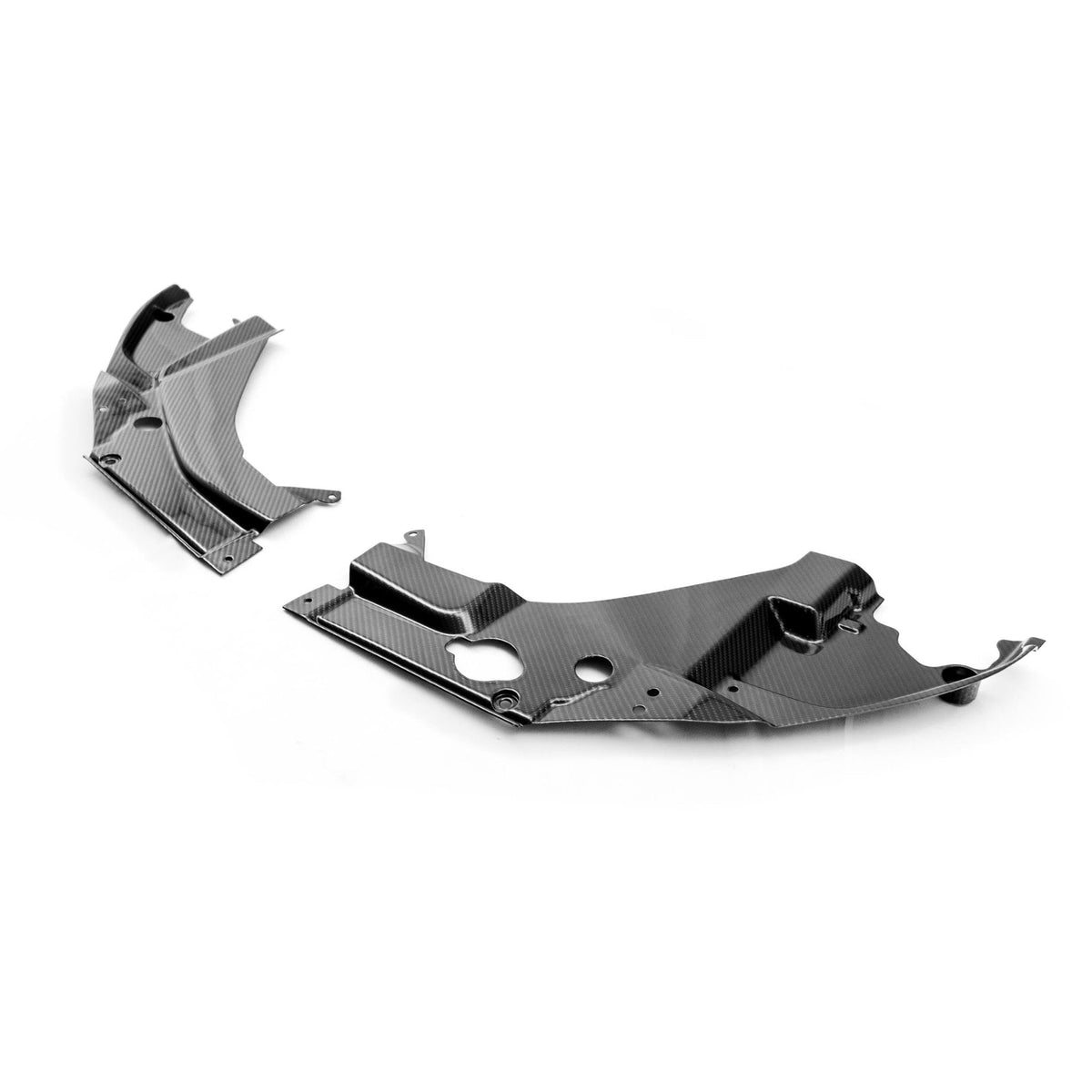 BMW M2 G87 Pre-Preg Carbon Fibre Engine Bay Headlight Cover by FORM (2023+) - Evolve Automotive
