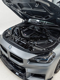 BMW M2 G87 Pre-Preg Carbon Fibre Engine Bay Headlight Cover by FORM (2023+) - Evolve Automotive