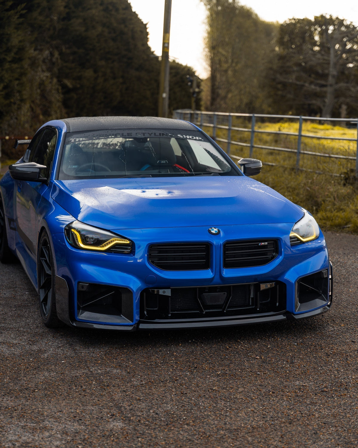 BMW M2 G87 Pre-Preg Carbon Fibre Front Ducts Inserts by FORM (2023+) - Evolve Automotive