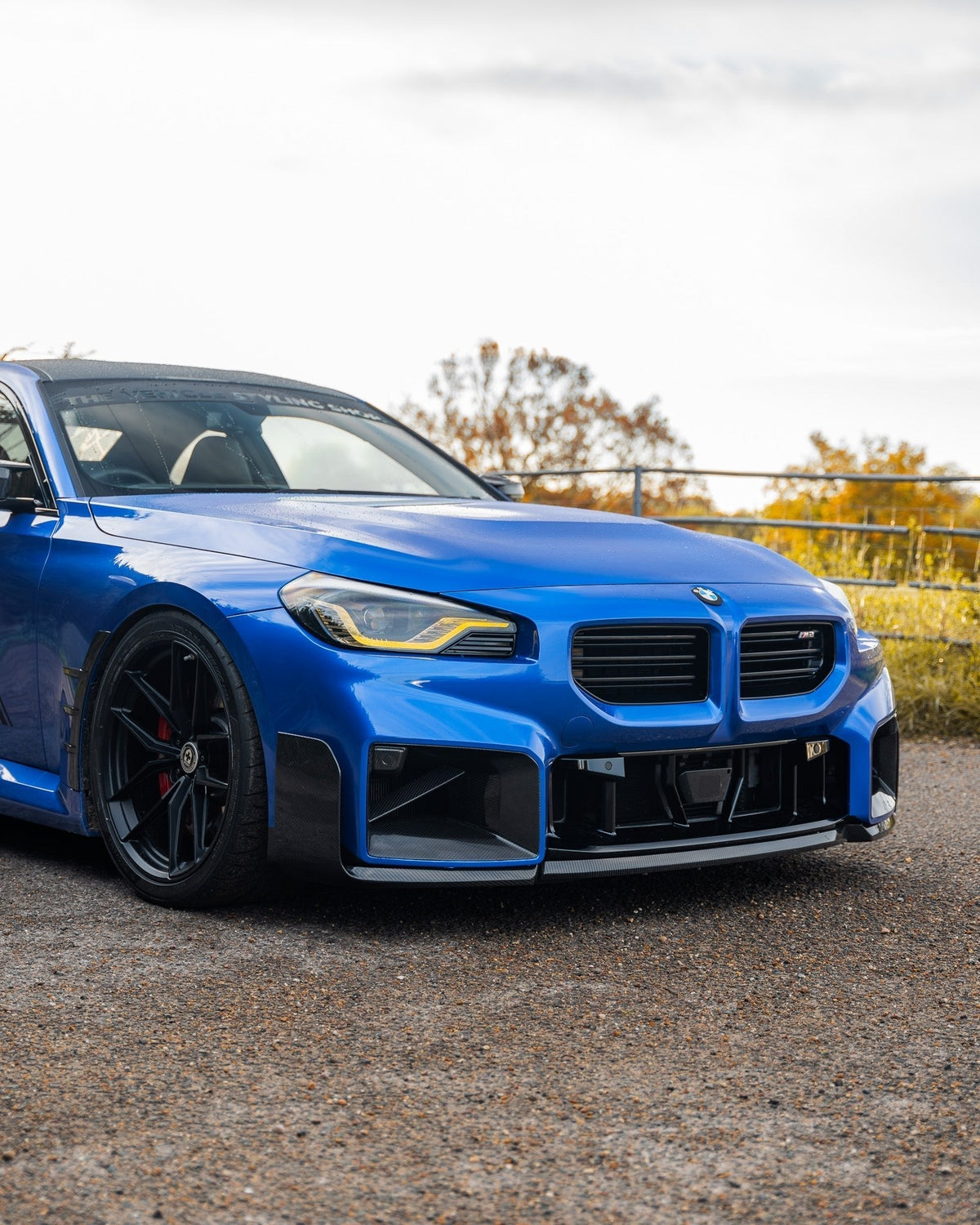 BMW M2 G87 Pre-Preg Carbon Fibre Front Ducts Inserts by FORM (2023+) - Evolve Automotive