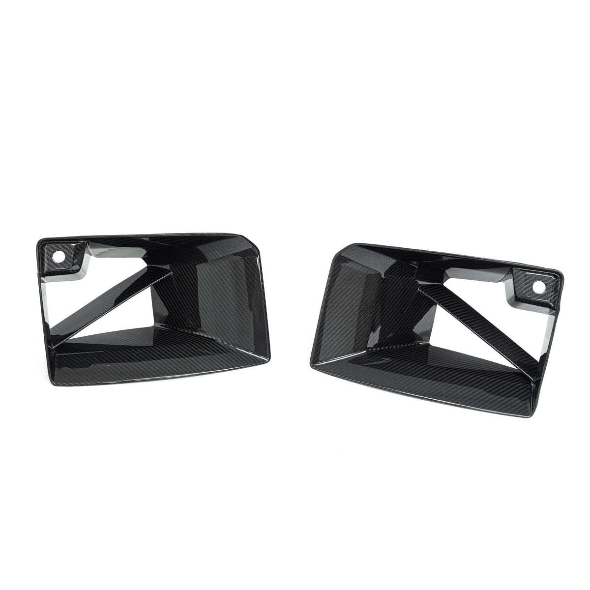 BMW M2 G87 Pre-Preg Carbon Fibre Front Ducts Inserts by FORM (2023+) - Evolve Automotive