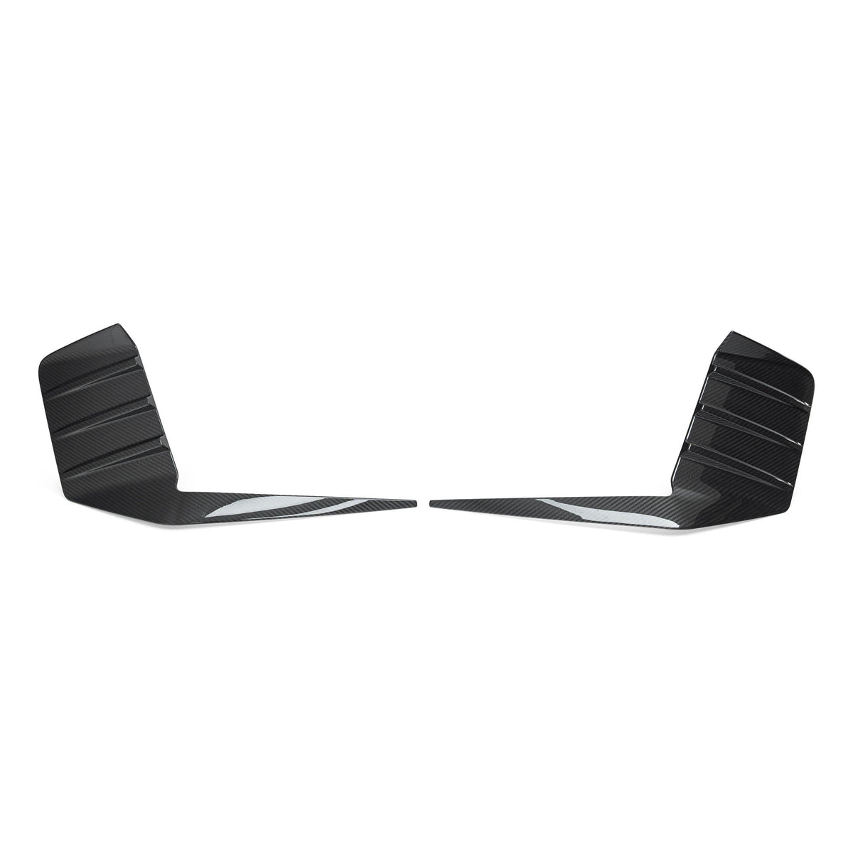 BMW M2 G87 Pre-Preg Carbon Fibre Rear Bumper Attachments by FORM (2023+) - Evolve Automotive