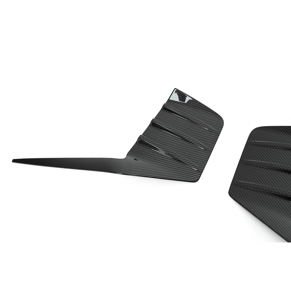 BMW M2 G87 Pre-Preg Carbon Fibre Rear Bumper Attachments by FORM (2023+) - Evolve Automotive