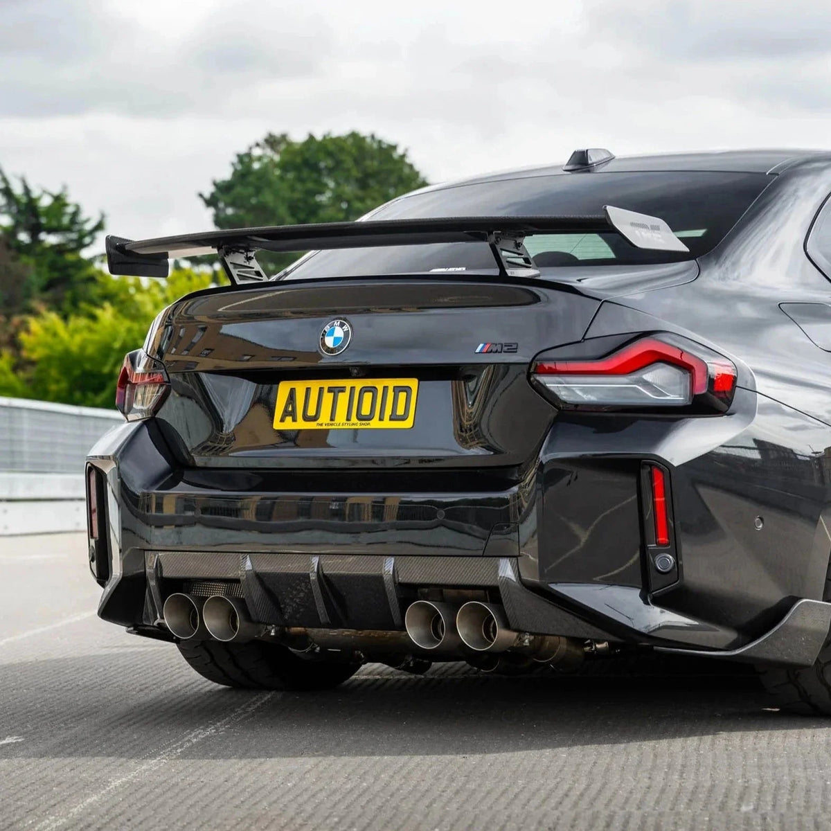 BMW M2 G87 Pre-Preg Carbon Fibre Rear Diffuser by FORM (2023+) - Evolve Automotive