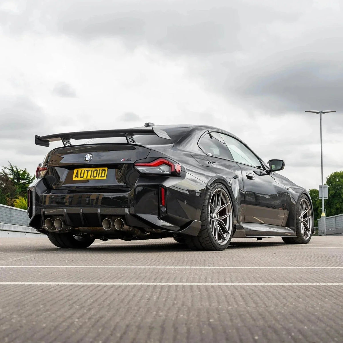 BMW M2 G87 Pre-Preg Carbon Fibre Rear Diffuser by FORM (2023+) - Evolve Automotive