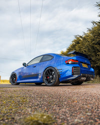 BMW M2 G87 Pre-Preg Carbon Fibre Rear Side Fender Trim Spats by FORM (2023+) - Evolve Automotive