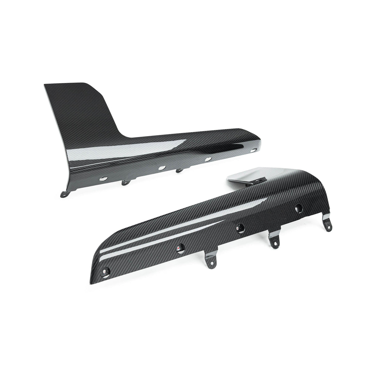 BMW M2 G87 Pre-Preg Carbon Fibre Side Blade Winglets by FORM (2023+) - Evolve Automotive