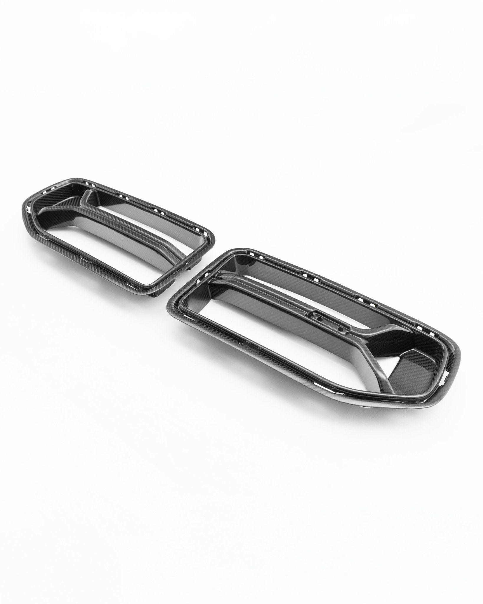 BMW M2 G87 Pre - Preg Carbon Fibre T - CSL Front Grilles by Trevora (2023 - 2024) - Evolve Automotive